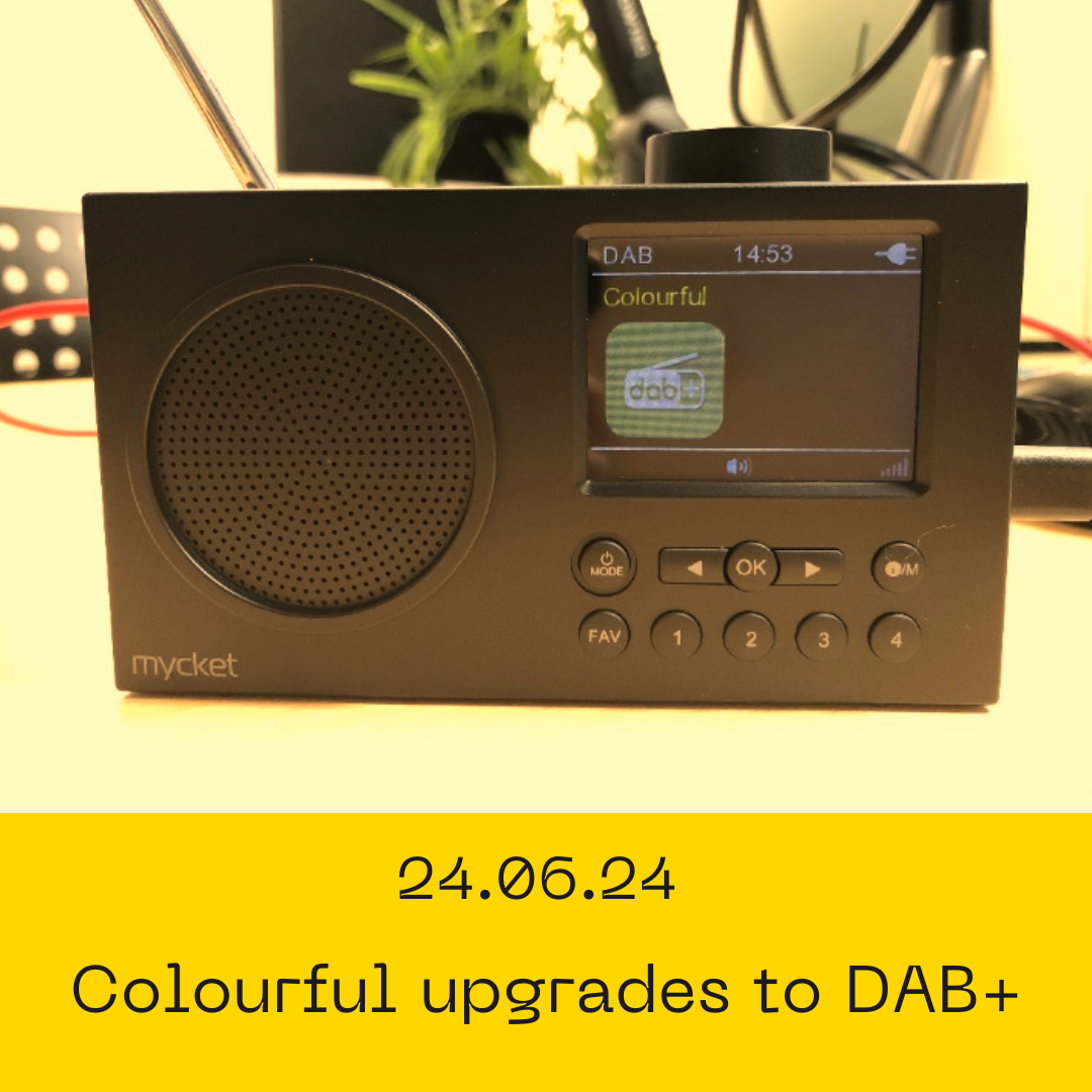 Colourful upgrades DAB radio signal