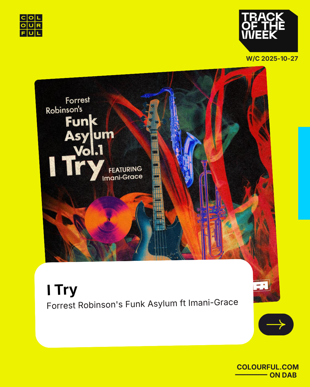  Forrest Robinson - I Try (ft Imani-Grace)